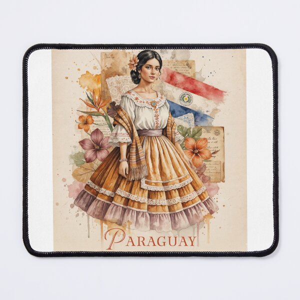 Item preview, Paraguayan Elegance: A Tribute to Tradition and National Pride designed and sold by ForeverPrintsOK.