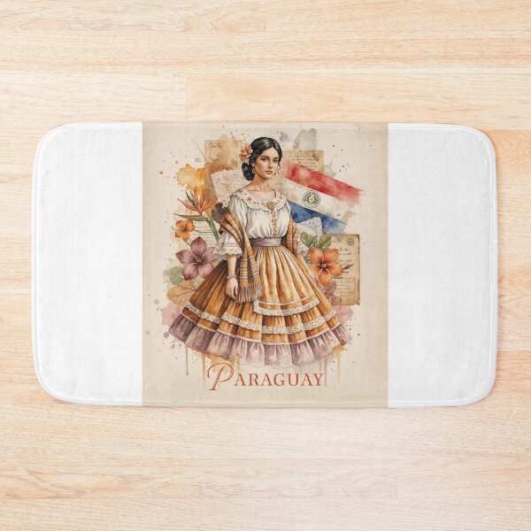 Item preview, Paraguayan Elegance: A Tribute to Tradition and National Pride designed and sold by ForeverPrintsOK.