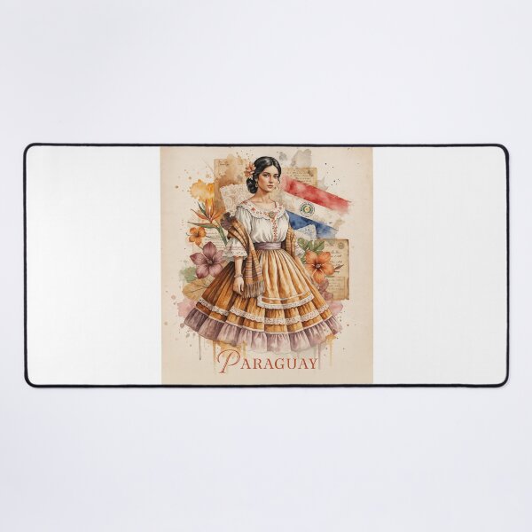 Item preview, Paraguayan Elegance: A Tribute to Tradition and National Pride designed and sold by ForeverPrintsOK.
