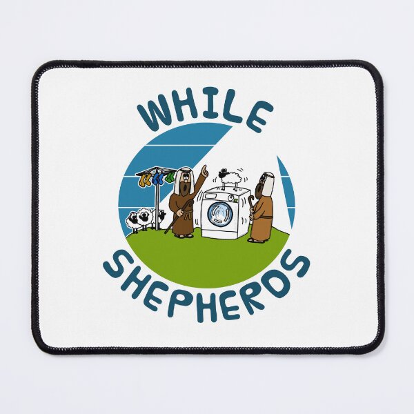Item preview, While Shepherds Christmas Nativity Church Xmas Funny designed and sold by doodlerob.