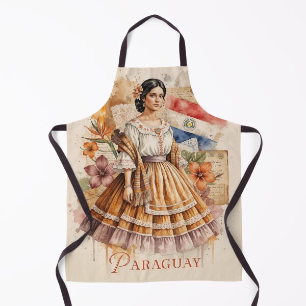 Item preview, Paraguayan Elegance: A Tribute to Tradition and National Pride designed and sold by ForeverPrintsOK.