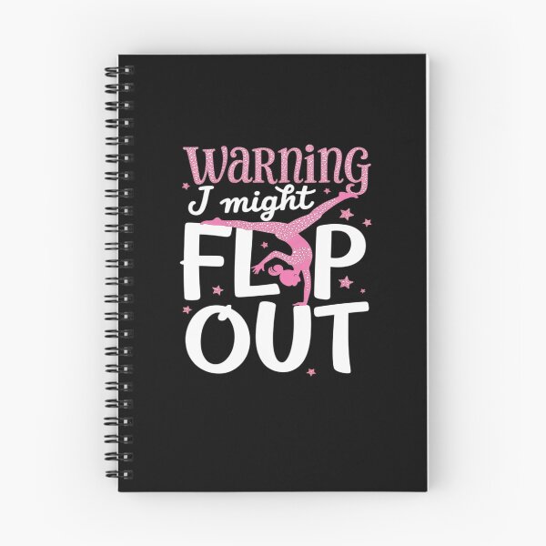 Item preview, I Might Flip Out Funny Gymnast Cheerleading designed and sold by AmparoBoyle.