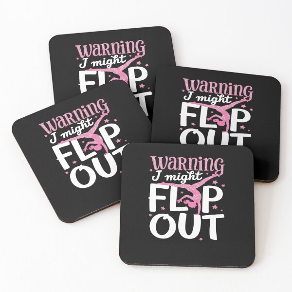 Item preview, I Might Flip Out Funny Gymnast Cheerleading designed and sold by AmparoBoyle.