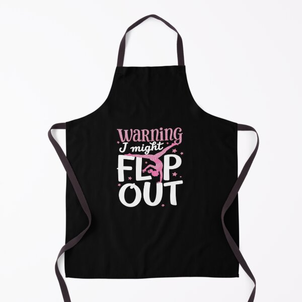 Item preview, I Might Flip Out Funny Gymnast Cheerleading designed and sold by AmparoBoyle.