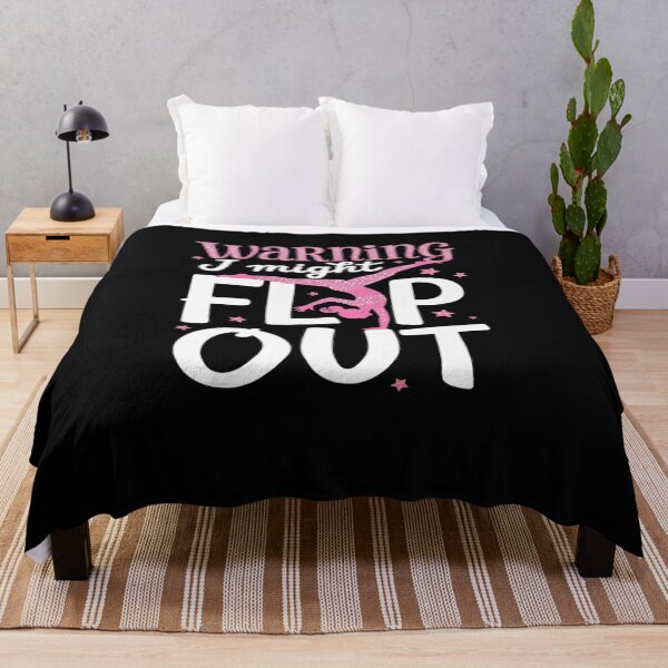 Item preview, I Might Flip Out Funny Gymnast Cheerleading designed and sold by AmparoBoyle.
