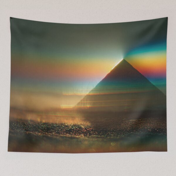 Item preview, Pyramid bathed in bright light designed and sold by anytka.