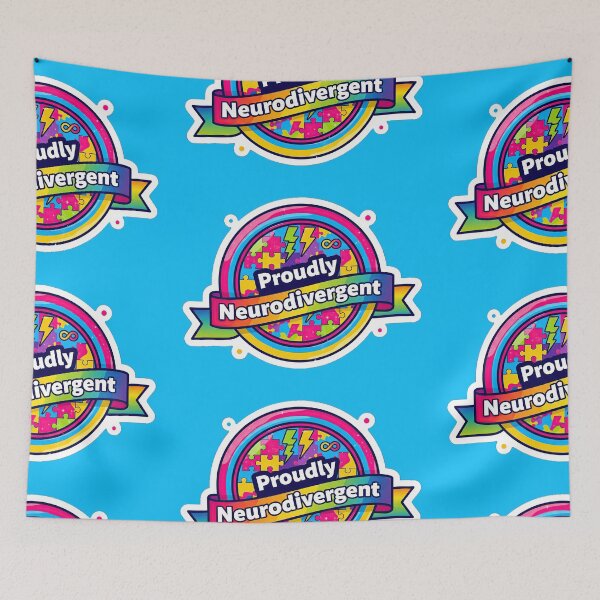 Item preview, NeuroSpicy - Proudly Neurodivergent (II) designed and sold by nature. electrified..