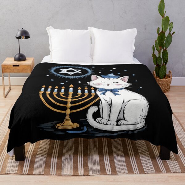 Item preview, Hanukkah Cat Cute Chanukah designed and sold by Sea4Adventures.