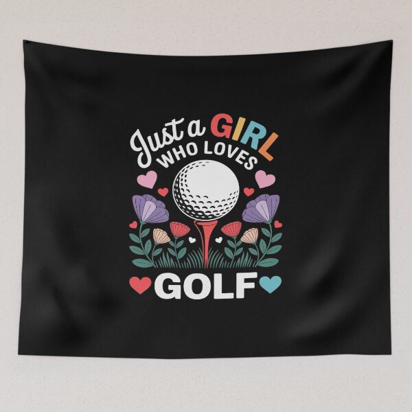 Artikelvorschau, Golfbegeisterte – einfach ein Mädchen, das Golf liebt entworfen und verkauft von MicanCuteStore.