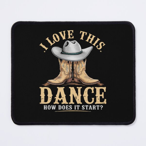 Item preview, How Does This Dance Start Line Dancer Country designed and sold by DrewLeuschke.
