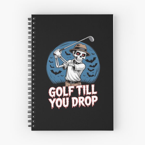 Item preview, Golf Till You Drop Halloween Golf Skeleton  designed and sold by MicanCuteStore.