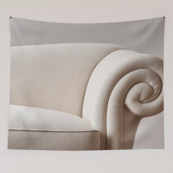Item preview, Elegant cream-colored sofa design designed and sold by anytka.