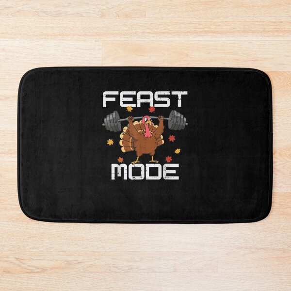 Item preview, Feast Mode Turkey Gym Thanksgiving designed and sold by dianadouri.