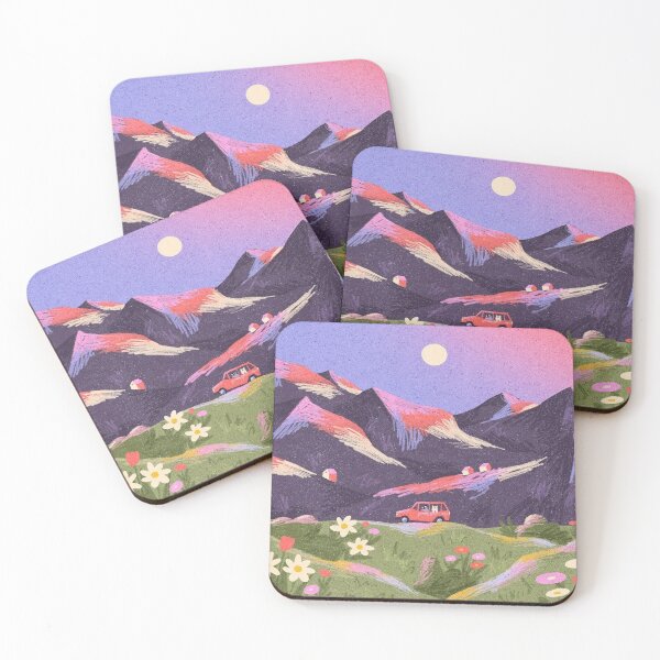 Item preview, Mountain Sunset Road Trip designed and sold by Oniyasha.