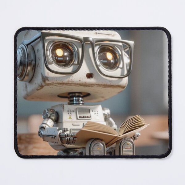 Item preview, Whimsical Robot with Productivity Message designed and sold by the wellness script.