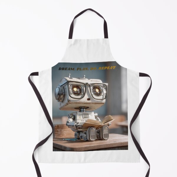 Item preview, Whimsical Robot with Productivity Message designed and sold by the wellness script.