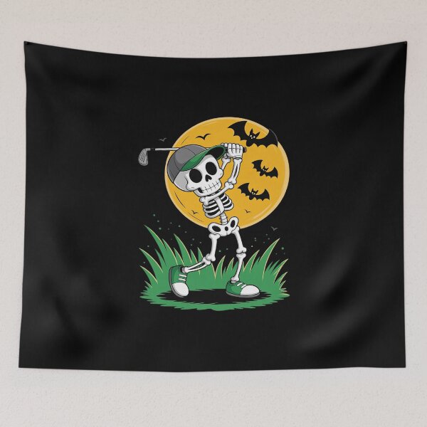 Item preview, Golfing Skeleton Halloween Men Golf Halloween Golfer  designed and sold by MicanCuteStore.