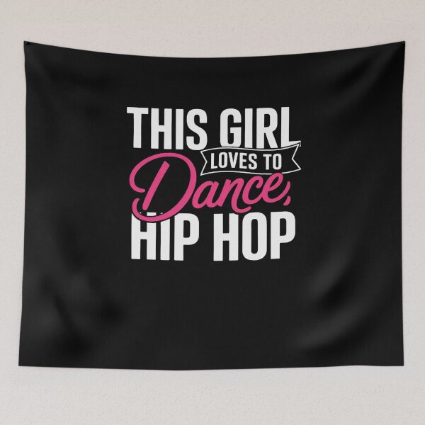 Item preview, Girl Loves To Dance Hip Hop - HipHop Dancer Breakdancing designed and sold by AmparoBoyle.