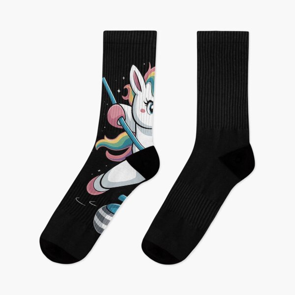 Item preview, Funny Unicorn Curling Player designed and sold by marcusry.