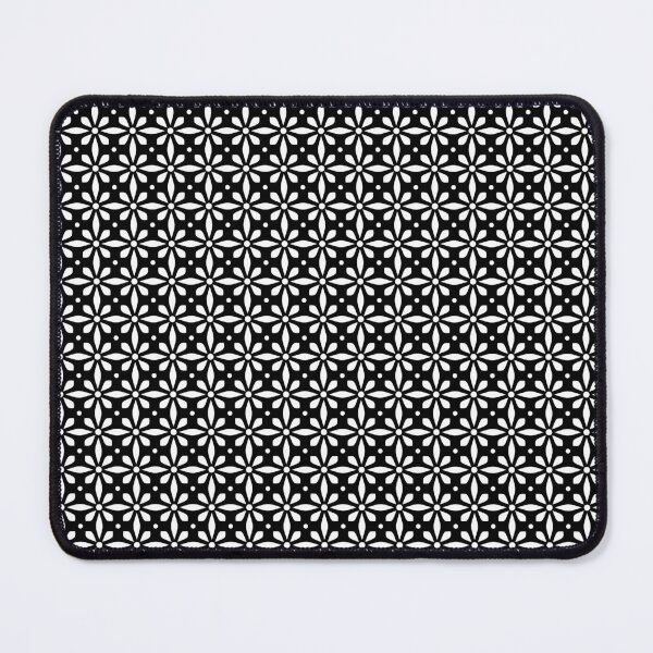 Item preview, Geometric Floral Seamless Pattern in Black and White Vector Design designed and sold by JoelmaQ.