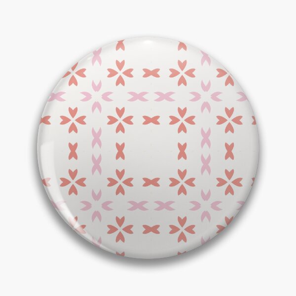 Item preview, Repeating tile pattern with coral and pink petal motifs designed and sold by juthamas8426.