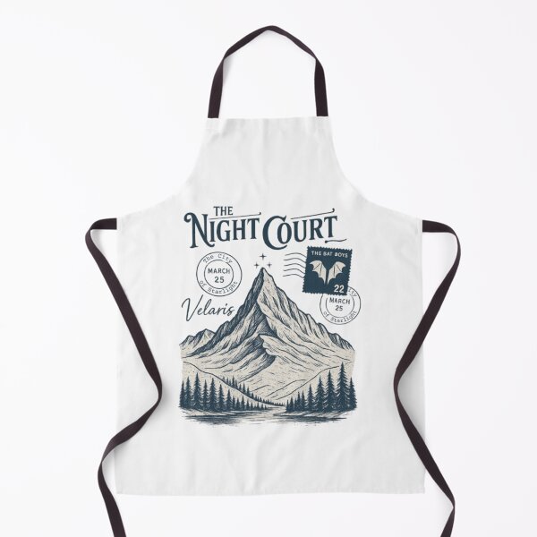 Item preview, Velaris Night Court Postcard Design – Fantasy Mountain & Stars Illustration for Book Lovers designed and sold by theliteraryedit.
