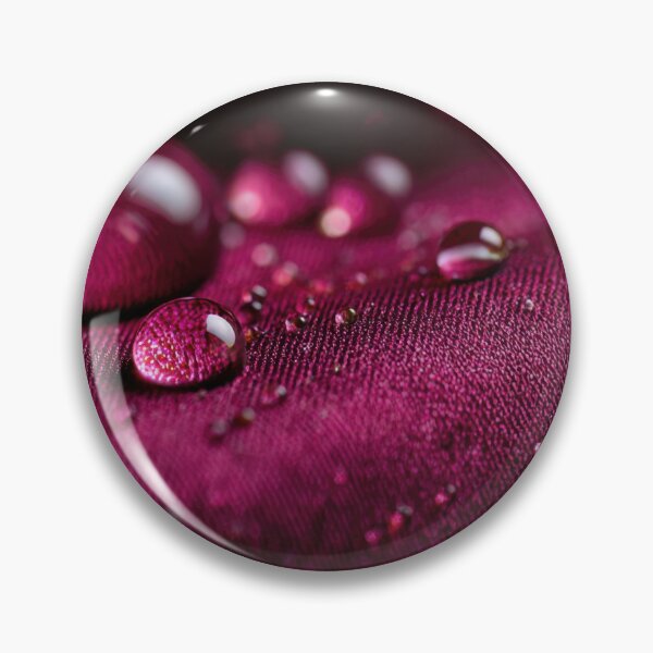 Item preview, Water droplets on deep red fabric designed and sold by anytka.
