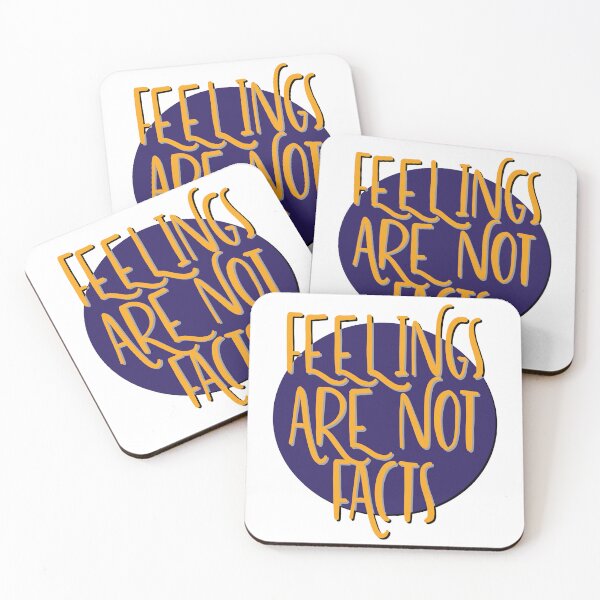 Item preview, Feelings Are Not Facts Slogan designed and sold by ApexDesigners.
