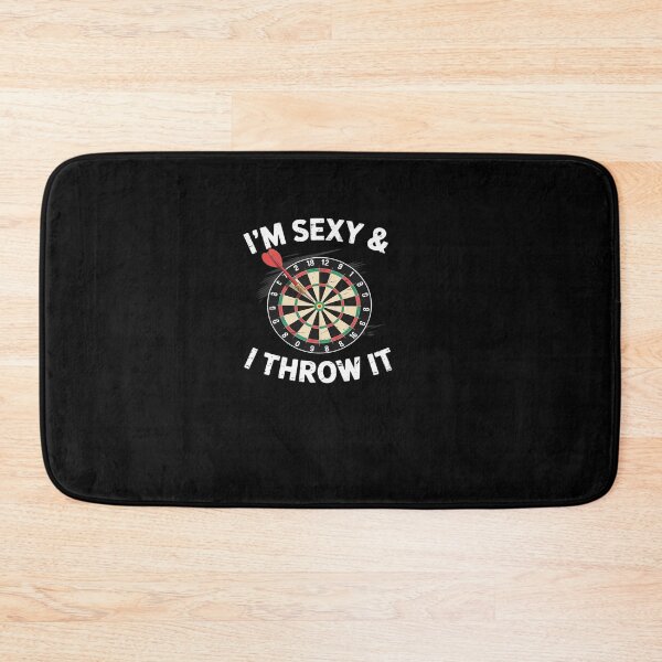 Item preview, Funny I'M SEXY & I THROW IT Dart Shooting Throwing designed and sold by khorbiasieno.