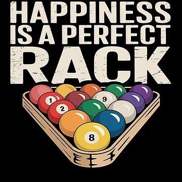 Artwork thumbnail, Funny Pool Perfect Rack Billiards by RayArmstrong
