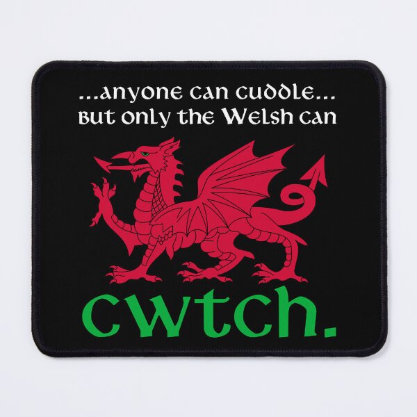 Item preview, Wales Pride Dragon - Only the Welsh Can Cwtch! designed and sold by Jesabee Designs.