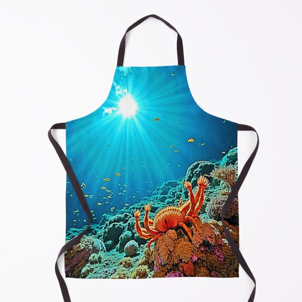 Item preview, Dramatic Underwater Sunburst Art designed and sold by Health And Fitness Posts e-Store.
