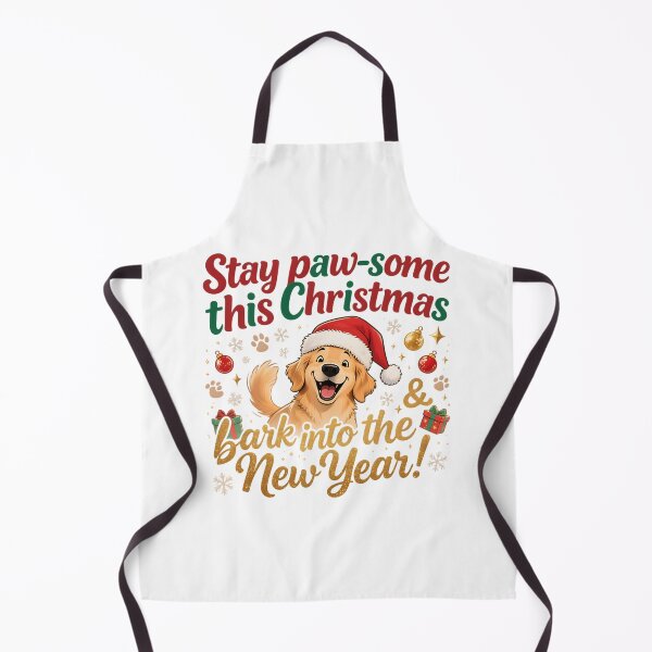 Item preview, Stay Paw-some This Christmas designed and sold by Dog Art Studio.
