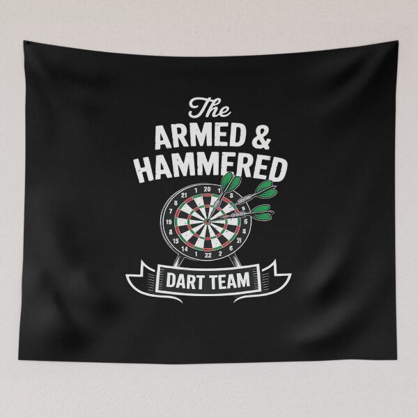 Item preview, Funny Dart Team Armed & Hammered Dart Team designed and sold by RayArmstrong.