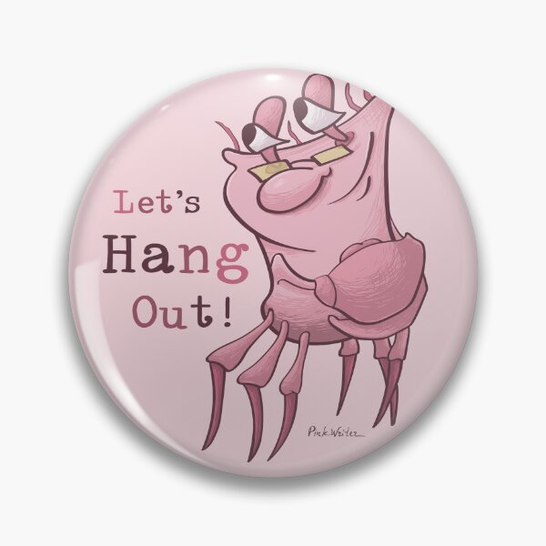 Item preview, Pink Writer Crab’s Friendly Hangout Smile designed and sold by Pink Writer.