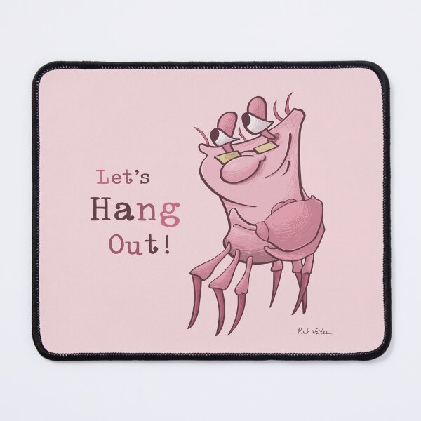 Item preview, Pink Writer Crab’s Friendly Hangout Smile designed and sold by Pink Writer.