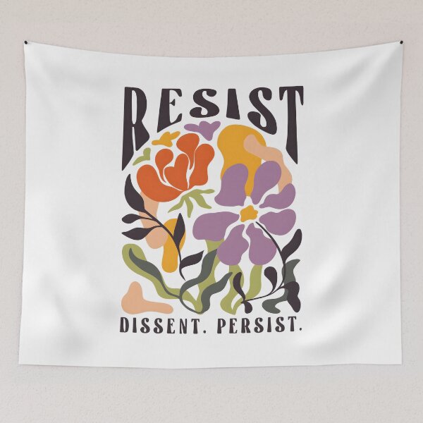 Item preview, Resist Dissent Persist designed and sold by stephenflashart.