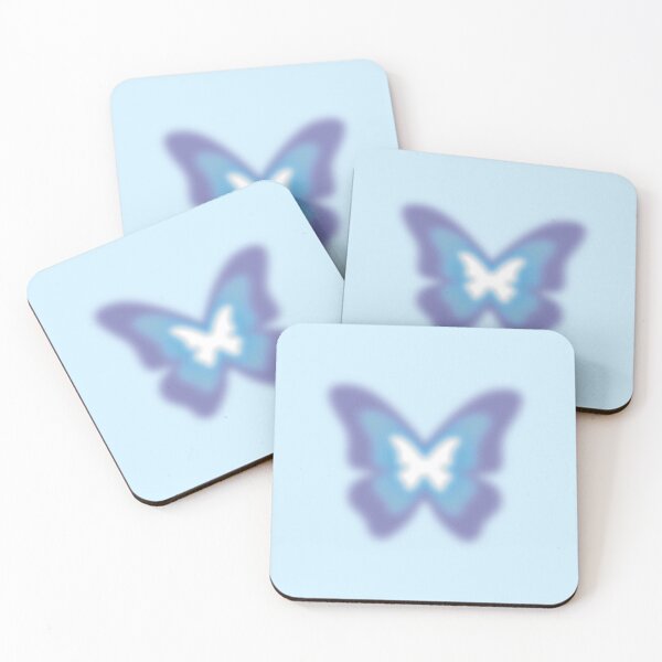 Item preview, Y2K Blue Butterfly designed and sold by xWiseGirl.