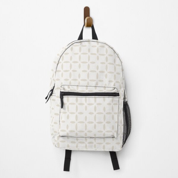 Item preview, Minimalist seamless pattern with beige geometric shapes designed and sold by juthamas8426.