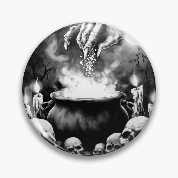 Item preview, Dark Cauldron – Black Magic at Full Moon designed and sold by dreiundzwanzig.