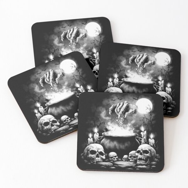 Item preview, Dark Cauldron – Black Magic at Full Moon designed and sold by dreiundzwanzig.