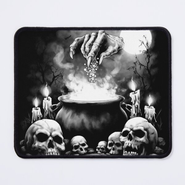 Item preview, Dark Cauldron – Black Magic at Full Moon designed and sold by dreiundzwanzig.