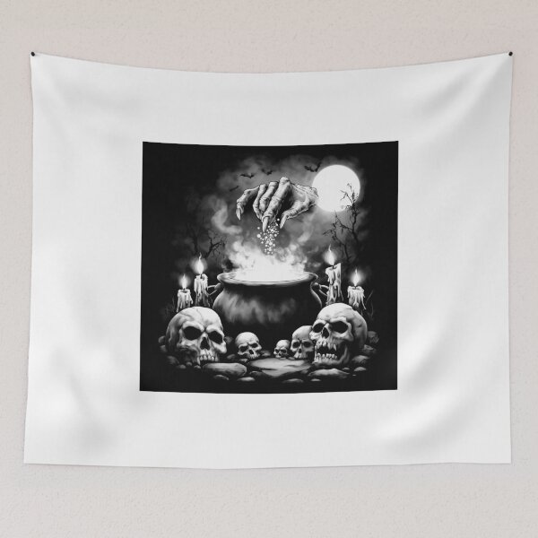 Item preview, Dark Cauldron – Black Magic at Full Moon designed and sold by dreiundzwanzig.