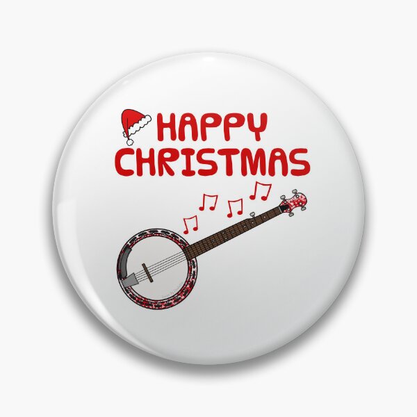 Item preview, Christmas Banjo Banjoist Folk Musician Music Teacher Xmas designed and sold by doodlerob.