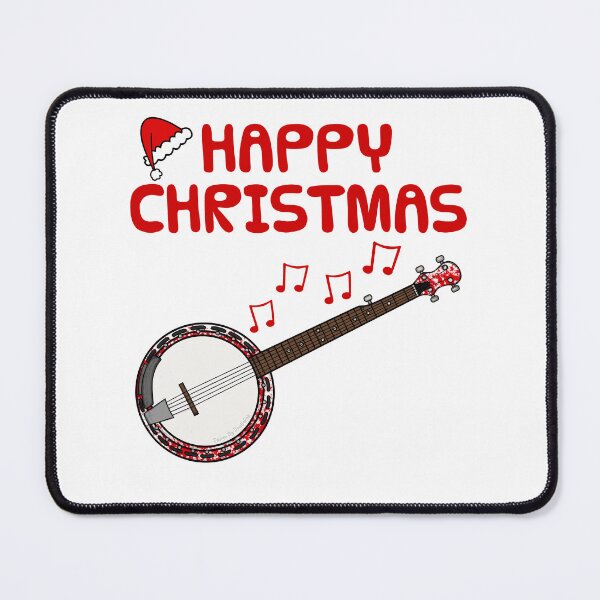 Item preview, Christmas Banjo Banjoist Folk Musician Music Teacher Xmas designed and sold by doodlerob.