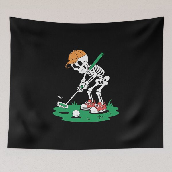Item preview, Halloween Golfer Golf Player Skeleton Golf Men Dad  designed and sold by MicanCuteStore.