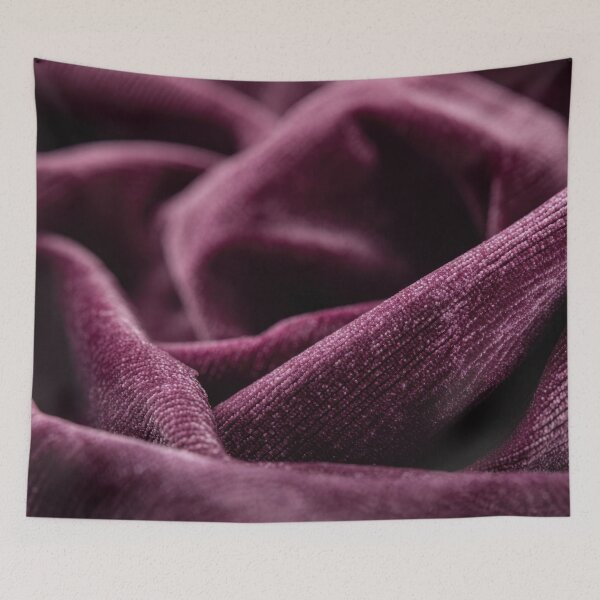 Item preview, Deep purple velvet fabric designed and sold by anytka.