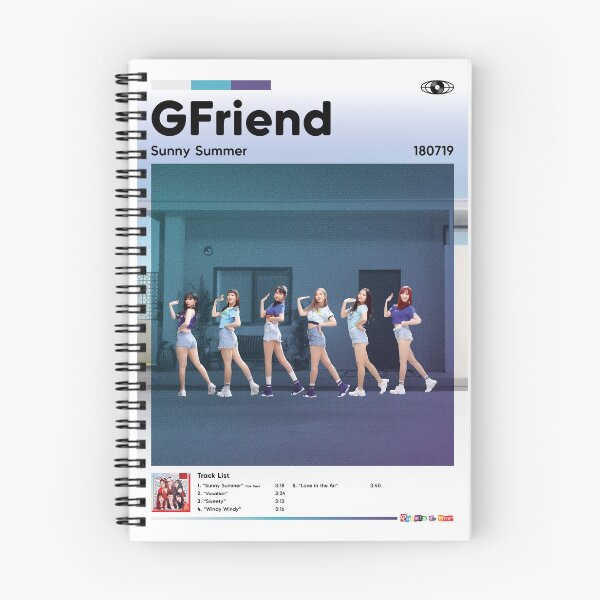 Item preview, GFriend - Sunny Summer 2 (Colour) designed and sold by RhodesToKpop.