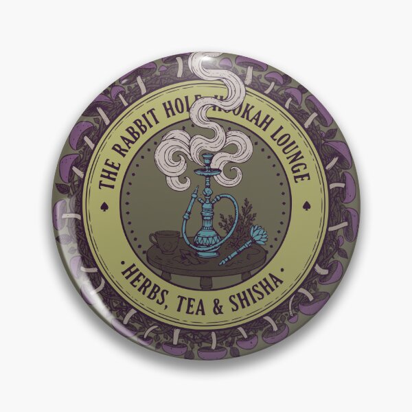 Item preview, The Rabbit Hole Hookah Lounge designed and sold by Coconautica.