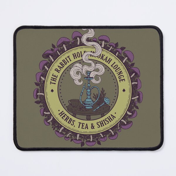Item preview, The Rabbit Hole Hookah Lounge designed and sold by Coconautica.